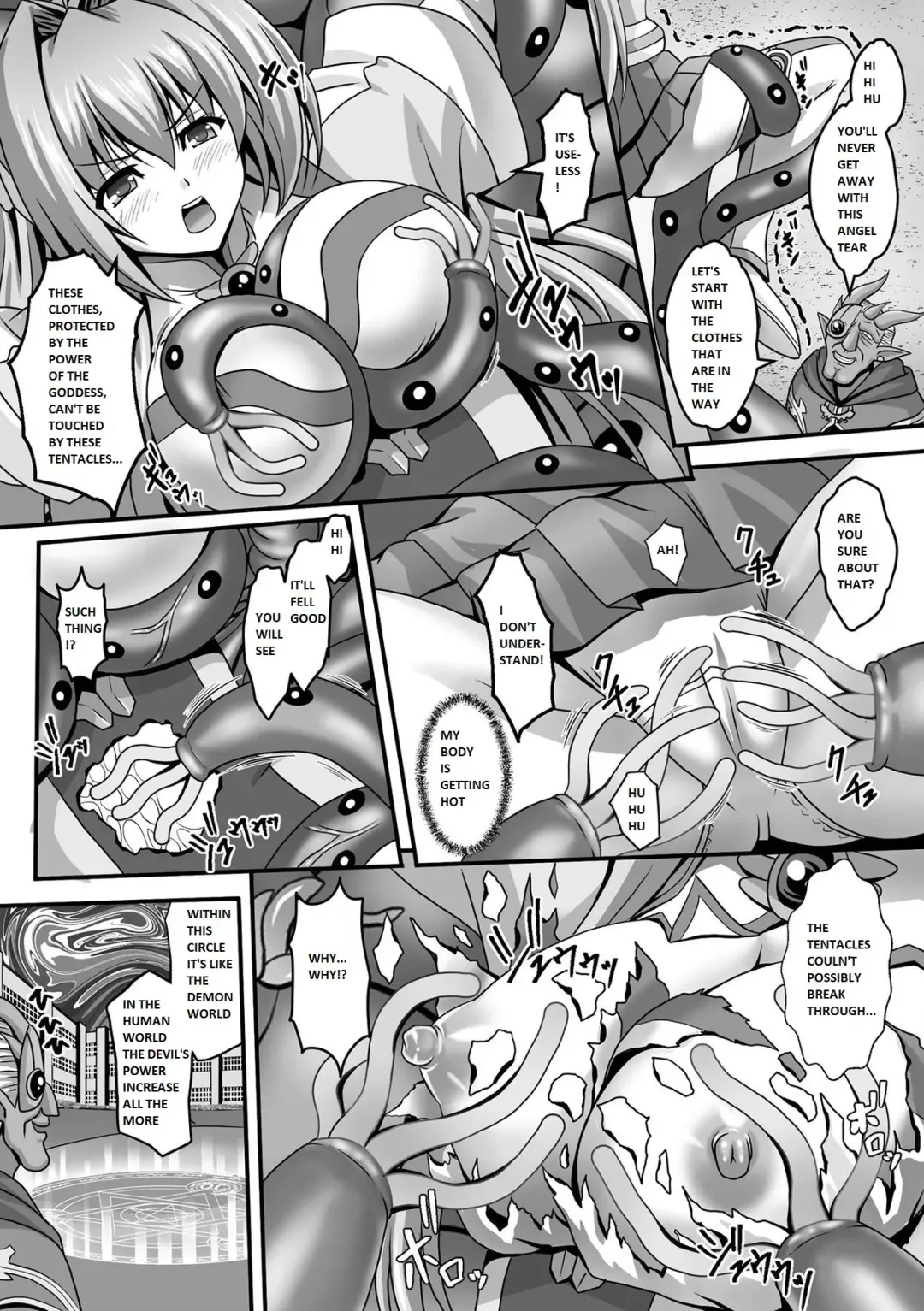 [Sinbo Tamaran] Nerawareta Megami Tenshi Angeltear ~Mamotta Ningen-tachi ni Uragirarete~ THE COMIC Ch. 1-7 Fhentai - Page 141