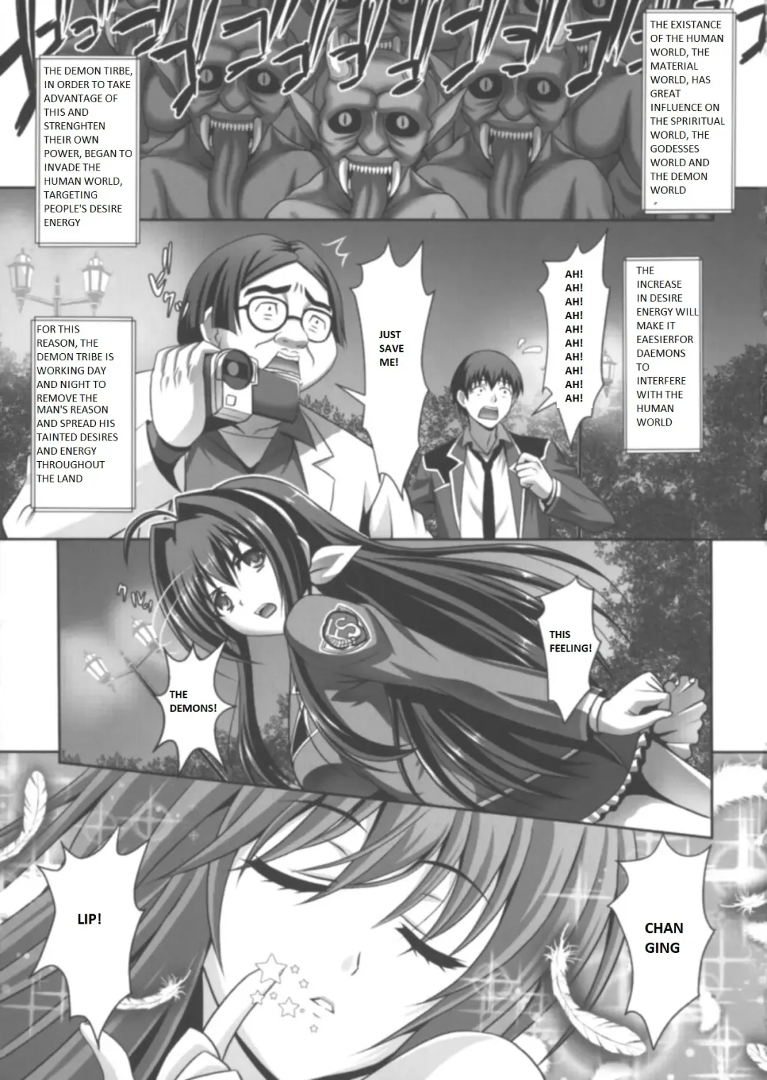 [Sinbo Tamaran] Nerawareta Megami Tenshi Angeltear ~Mamotta Ningen-tachi ni Uragirarete~ THE COMIC Ch. 1-7 Fhentai - Page 2