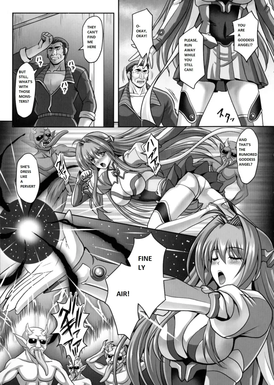 [Sinbo Tamaran] Nerawareta Megami Tenshi Angeltear ~Mamotta Ningen-tachi ni Uragirarete~ THE COMIC Ch. 1-7 Fhentai - Page 28