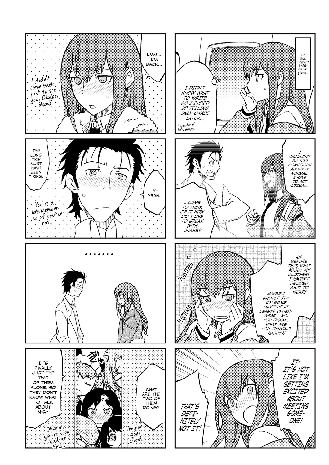 [Nio - Syowmaru] Makise Kurisu Maid Bikini de Namahame Sex Chitsunai Shasei Fhentai - Page 26