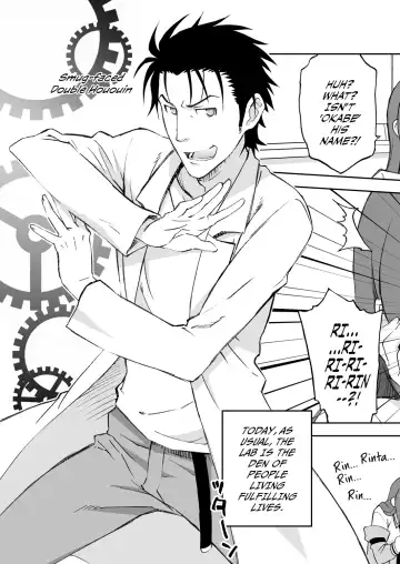 [Nio - Syowmaru] Makise Kurisu Maid Bikini de Namahame Sex Chitsunai Shasei Fhentai - Page 23