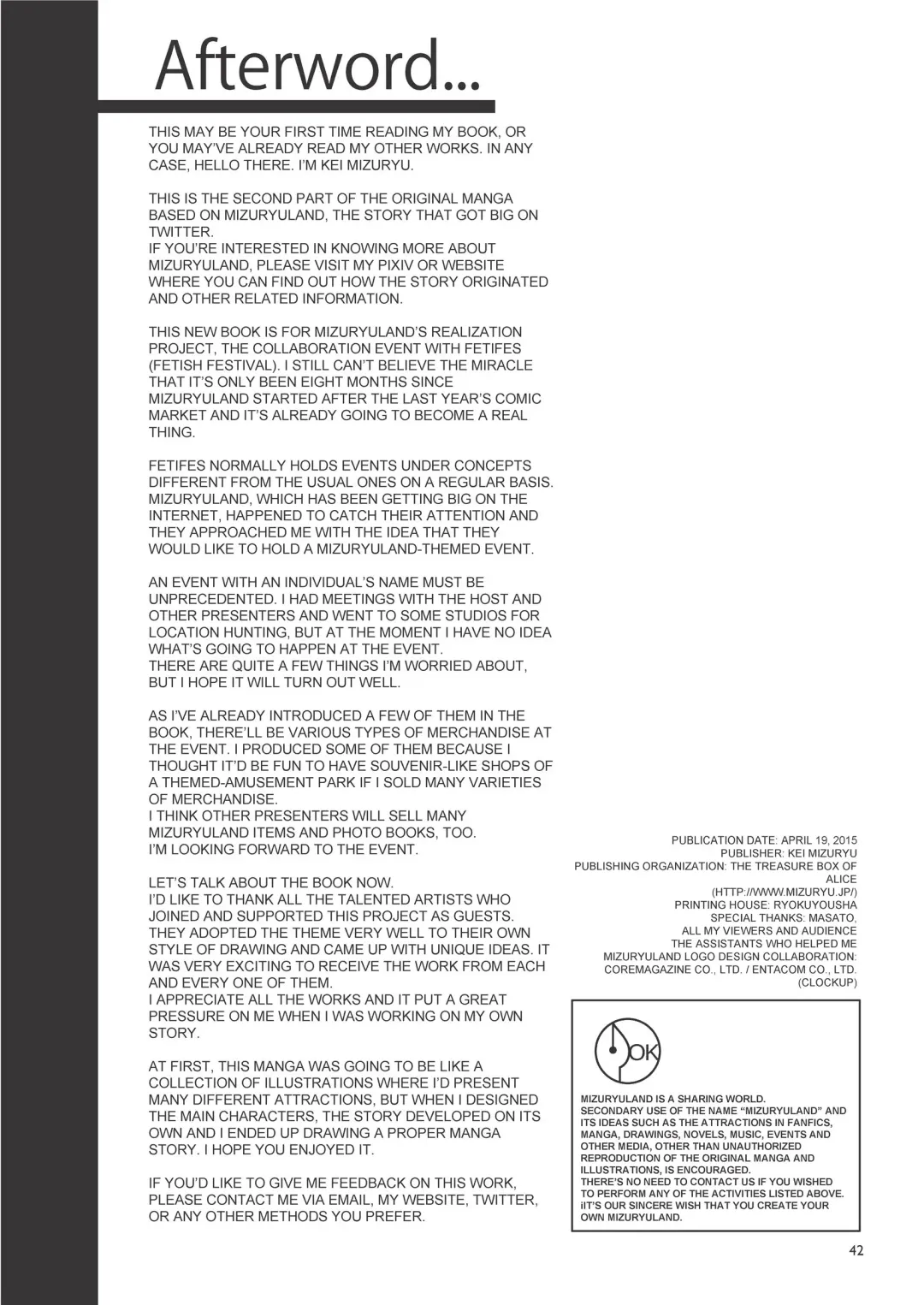 [Mizuryu Kei] Welcome to MizuryuLand! The 1.5 Day Fhentai - Page 42