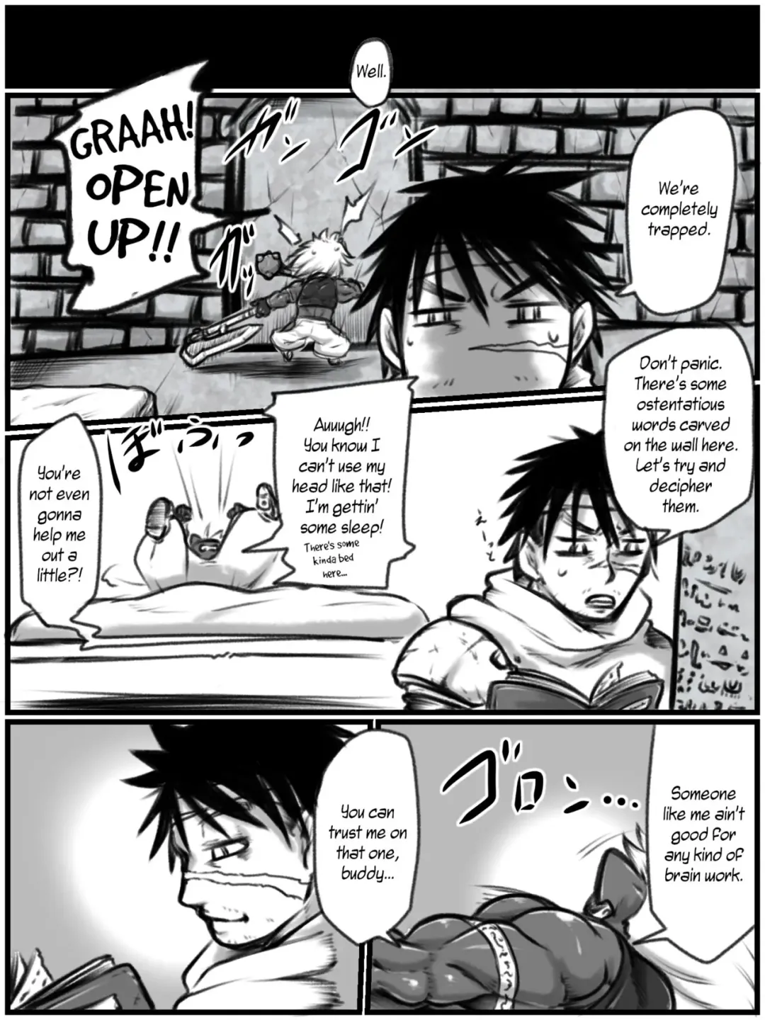 [Kumaneko] Ko-Oni Zoku to Kaizo Zoku | The Goblin and the Kaizo Fhentai - Page 3