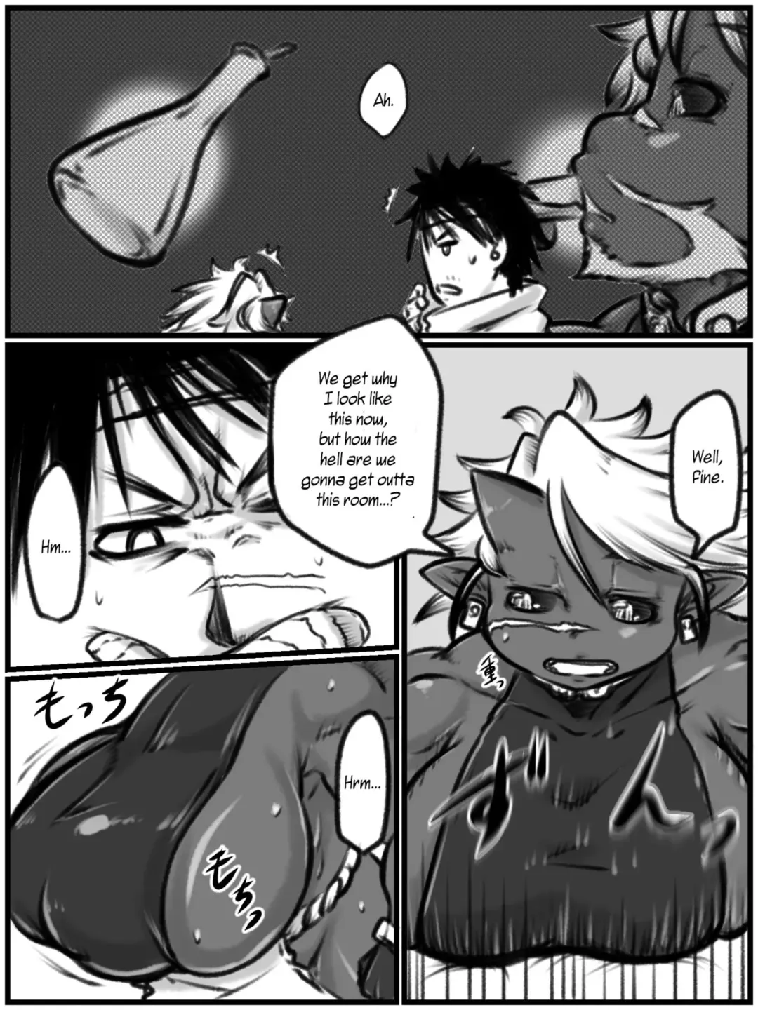 [Kumaneko] Ko-Oni Zoku to Kaizo Zoku | The Goblin and the Kaizo Fhentai - Page 6