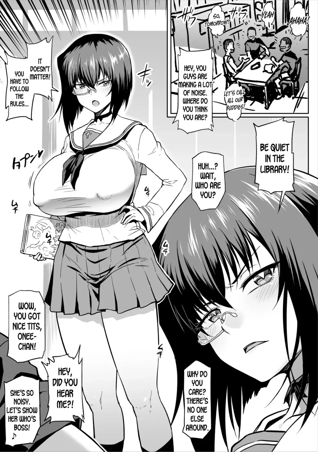 [Ahemaru] Toshokan de wa Oshizuka ni | Quiet in the Library Fhentai - Page 1