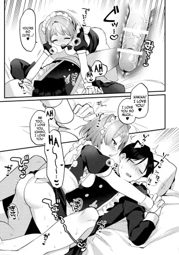 [Sakuraba Rokusuke] Futanari Maid no Kanojo ni Gohoushi Sareru Kai | Servicing My Futanari Maid Girlfriend Fhentai - Page 28