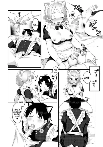 [Sakuraba Rokusuke] Futanari Maid no Kanojo ni Gohoushi Sareru Kai | Servicing My Futanari Maid Girlfriend Fhentai - Page 29