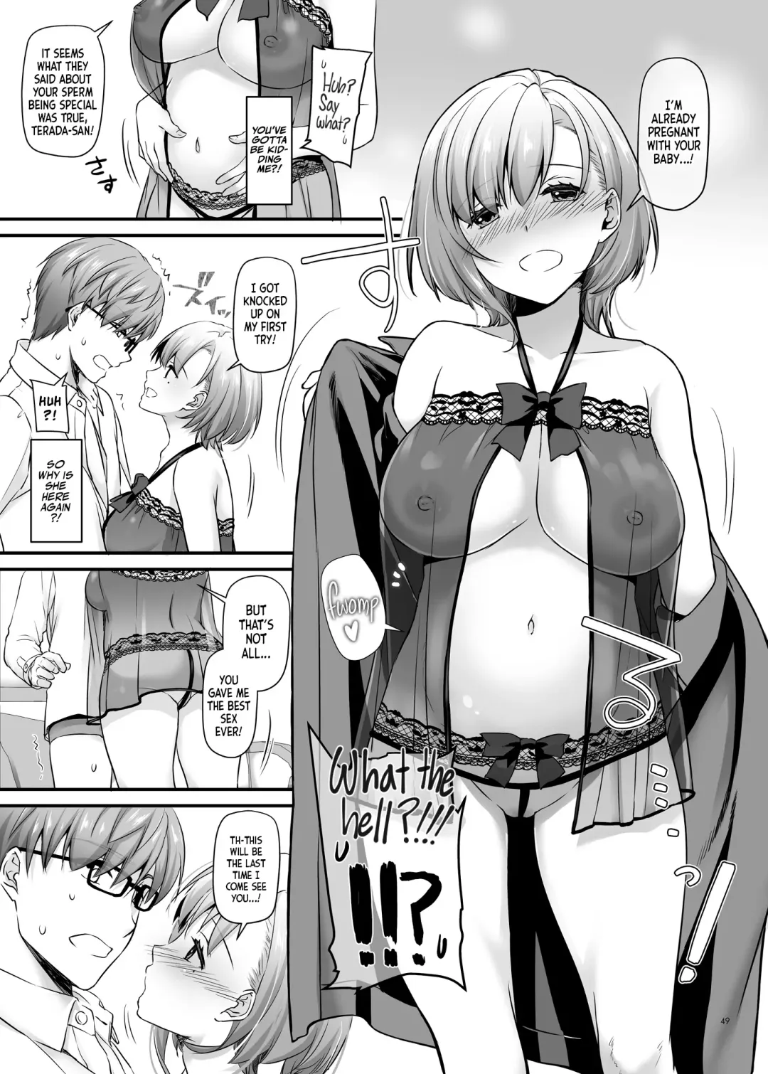 [Nakajima Yuka] Haramaseya DLO-16 | Pregnancy Officer DLO-16 Fhentai - Page 50