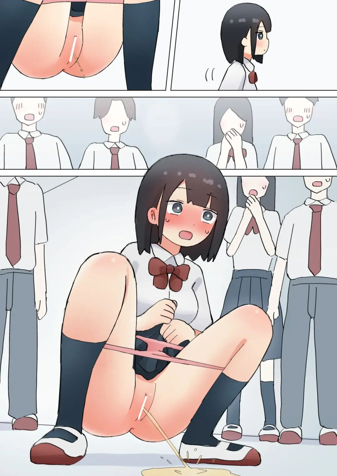 [Gakuen Chitsujo] Saimin Gonin Toilet Fhentai - Page 3