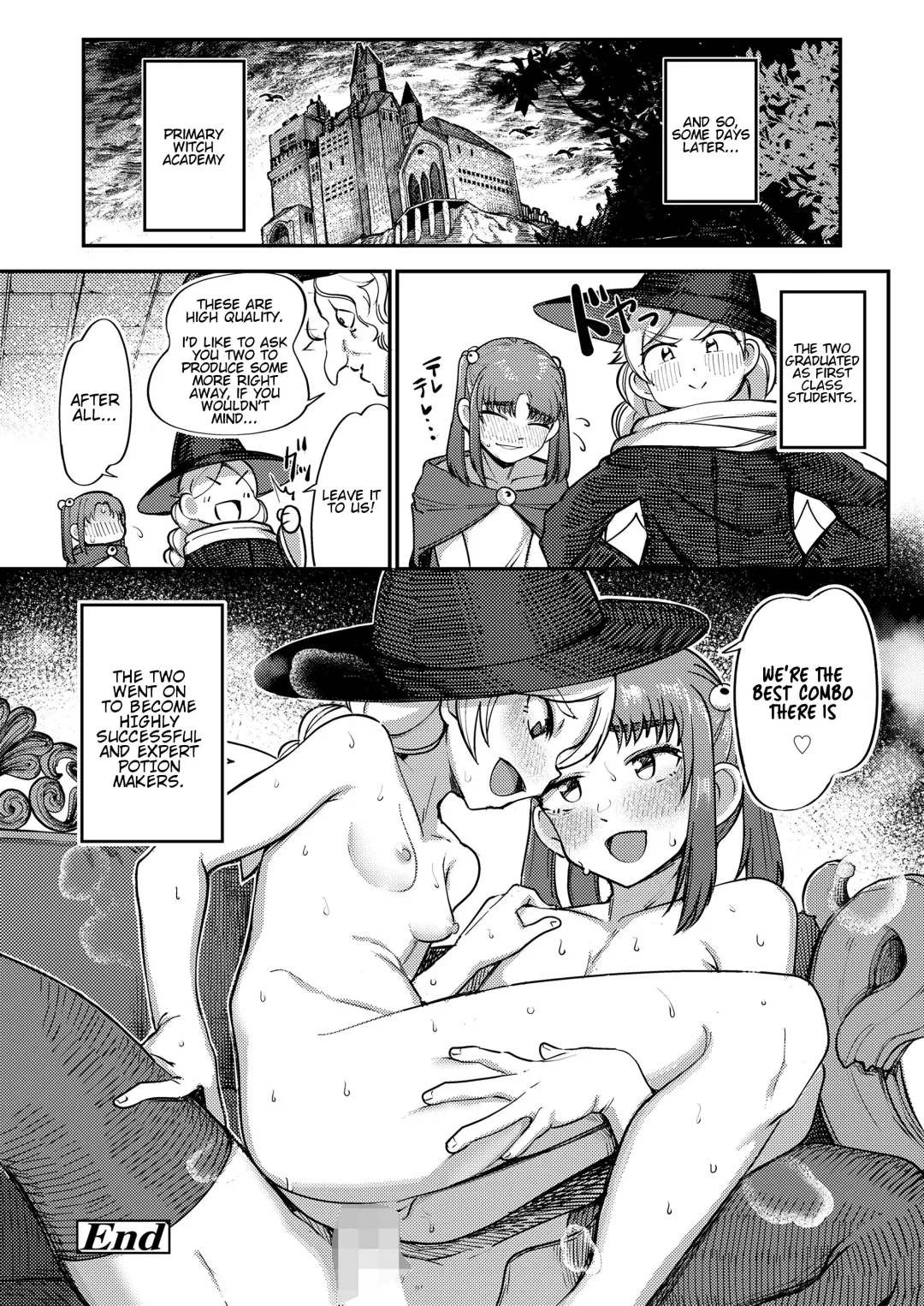 [Toriburi] Tanoshiku Ganbaru! Majo Minarai | Having Fun and Trying Our Best! Witch Apprentice Fhentai - Page 24
