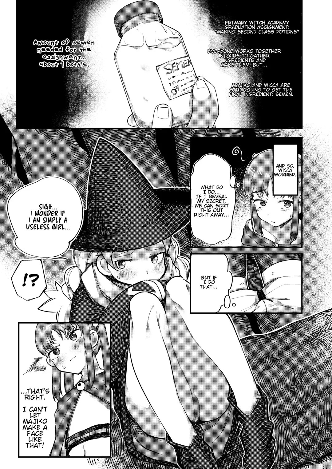[Toriburi] Tanoshiku Ganbaru! Majo Minarai | Having Fun and Trying Our Best! Witch Apprentice Fhentai - Page 3