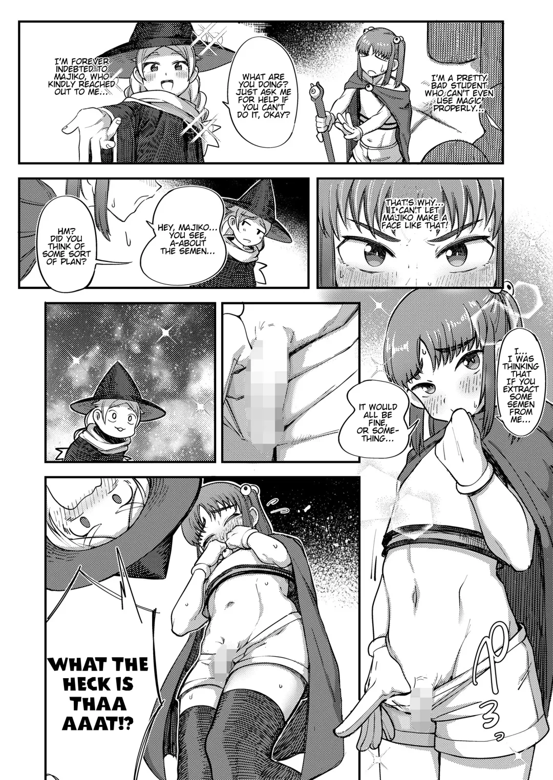 [Toriburi] Tanoshiku Ganbaru! Majo Minarai | Having Fun and Trying Our Best! Witch Apprentice Fhentai - Page 4