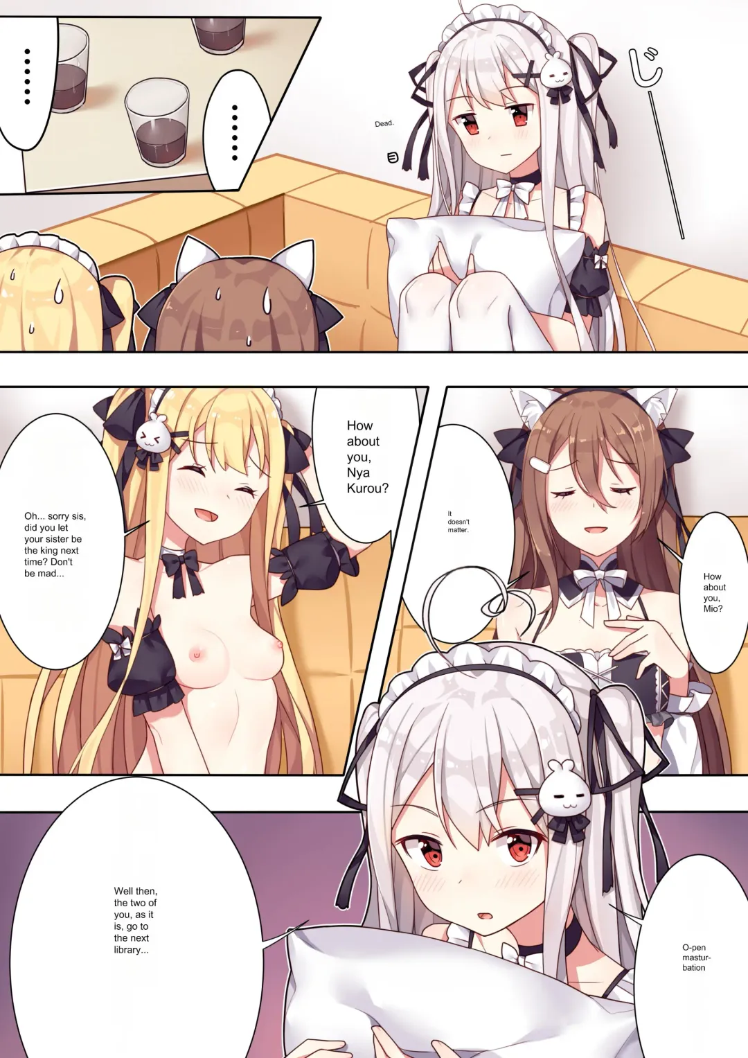 [Niliu Chahui] Girls and the King's Tea Party | King's Game Tea Party Fhentai - Page 12