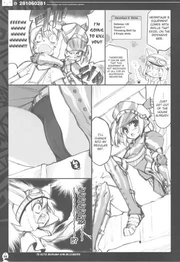 [Ohara Tometa - Sakura Koharu] QPchick 14 Kanzenban (Monster Hunter) Hermitaur Armor Fhentai - Page 4