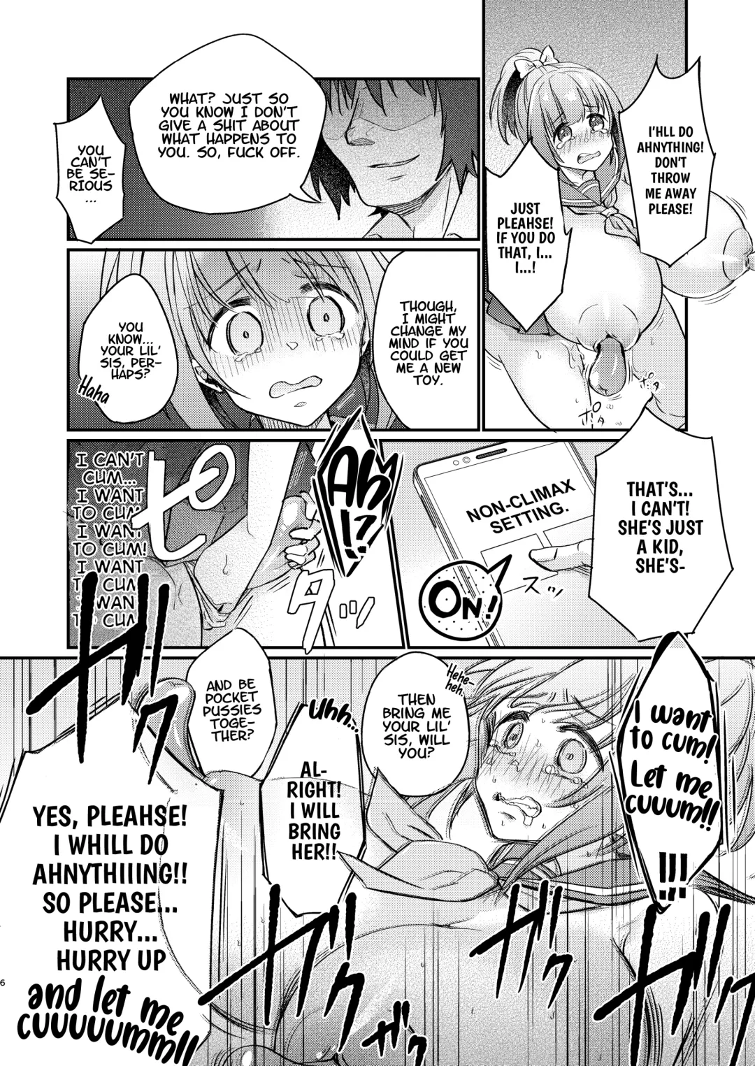 [Koori] Tsundere Imouto Inbou Kaizou Keikaku | Tsundere Little Sister Cock Modification Plan Fhentai - Page 7