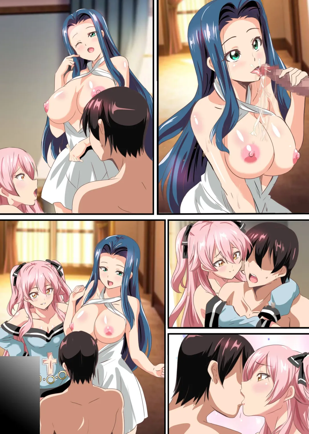 [Washizuka Sho] Bitch Oyako no Omocha ni Natta Ore ~Hentai Dosukebe Oyako ni Mainichi Hamerarete Dashimakuru Seikatsu~ Fhentai - Page 40