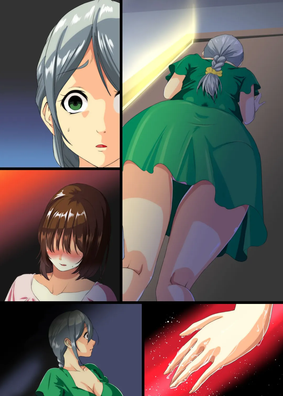 Okasareru Kyonyuu Miboujin Tsuma ~Watashi to Musume wa Ushiro no Ana Made Ano Otoko ni Ubawareta~ Fhentai - Page 30