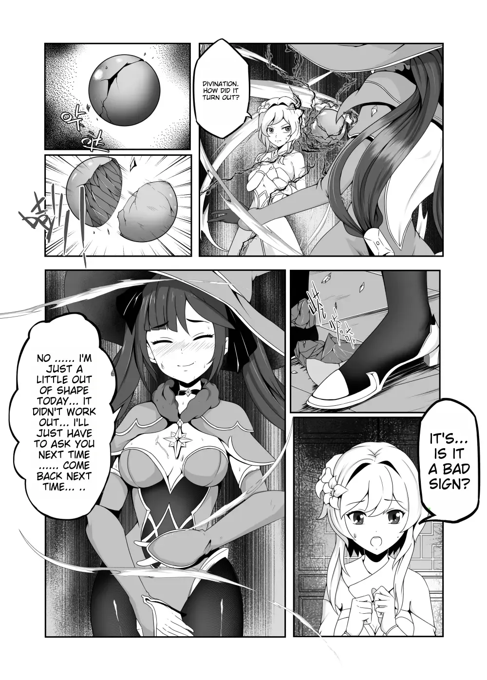 Astrologer Mona's Urine Enema Inferno Fhentai - Page 4