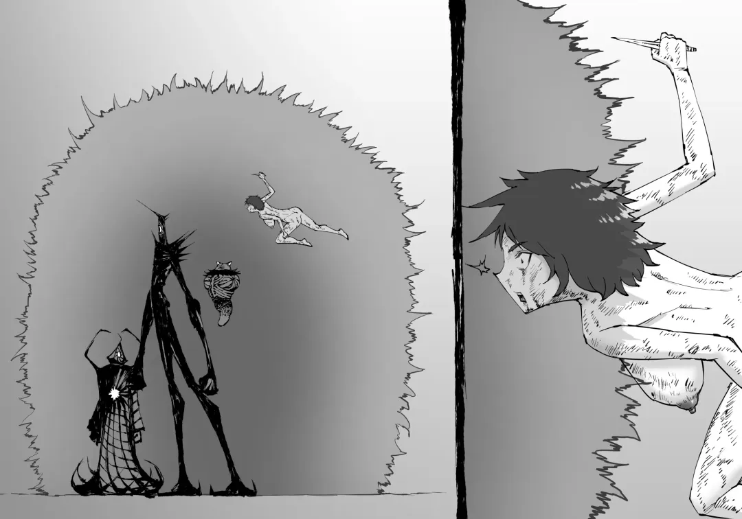 [Enueeru] FUSION WARS ~ TO SAVE THE MANKIND! DIVE INTO THE PREGNANCY HELL ~ chapter 1, section 5. Fhentai - Page 54