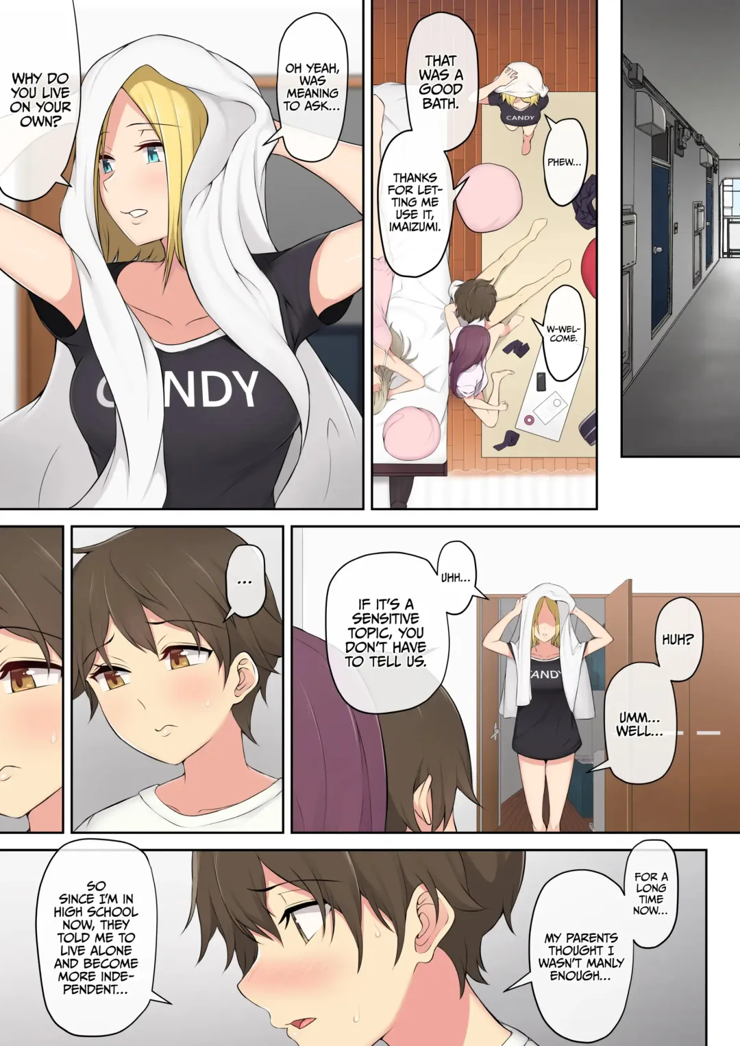 [Nori Gorou] IMAIZUMI BRINGS ALL THE GYARUS TO HIS HOUSE (decensored) Fhentai - Page 50