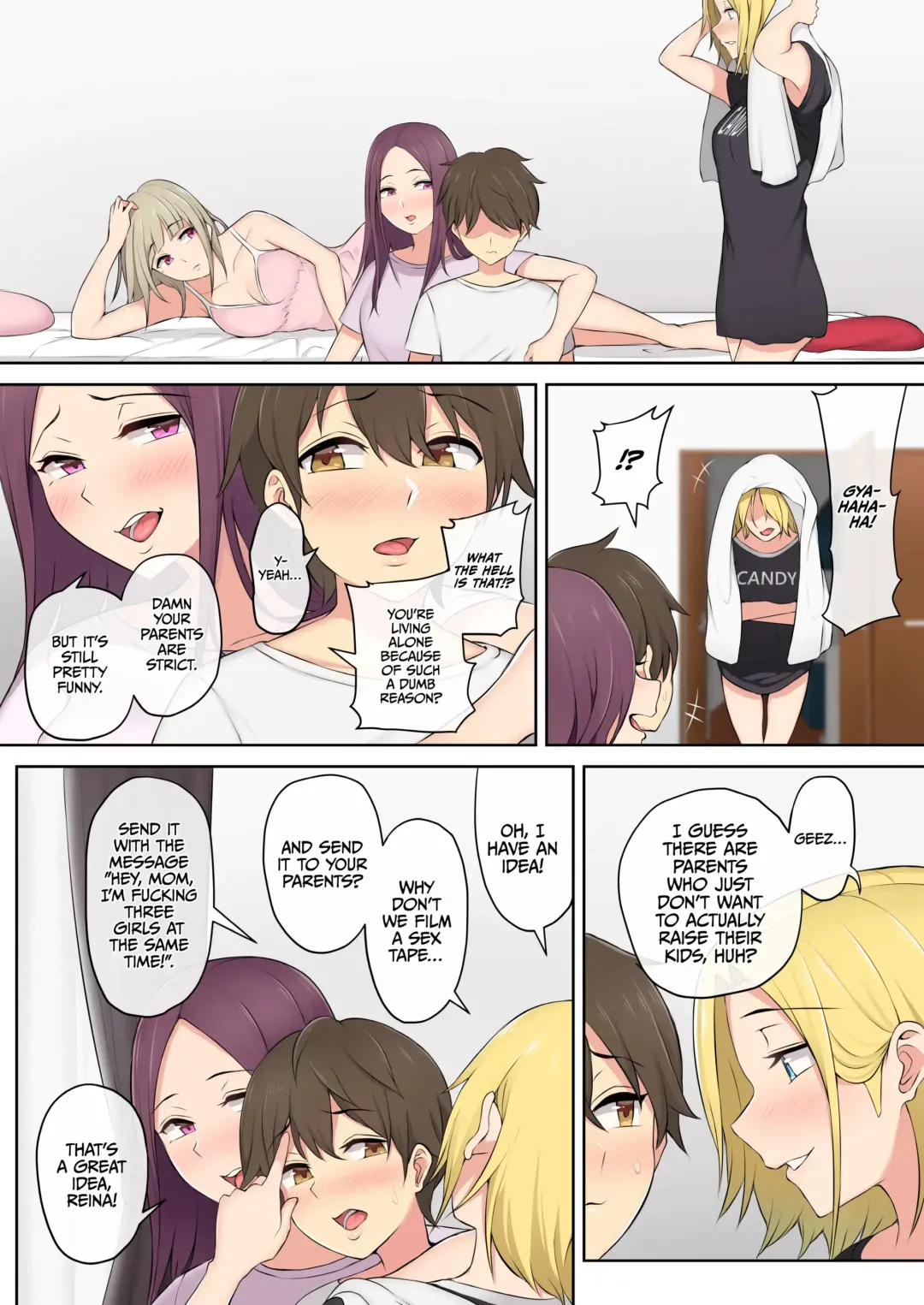 [Nori Gorou] IMAIZUMI BRINGS ALL THE GYARUS TO HIS HOUSE (decensored) Fhentai - Page 51