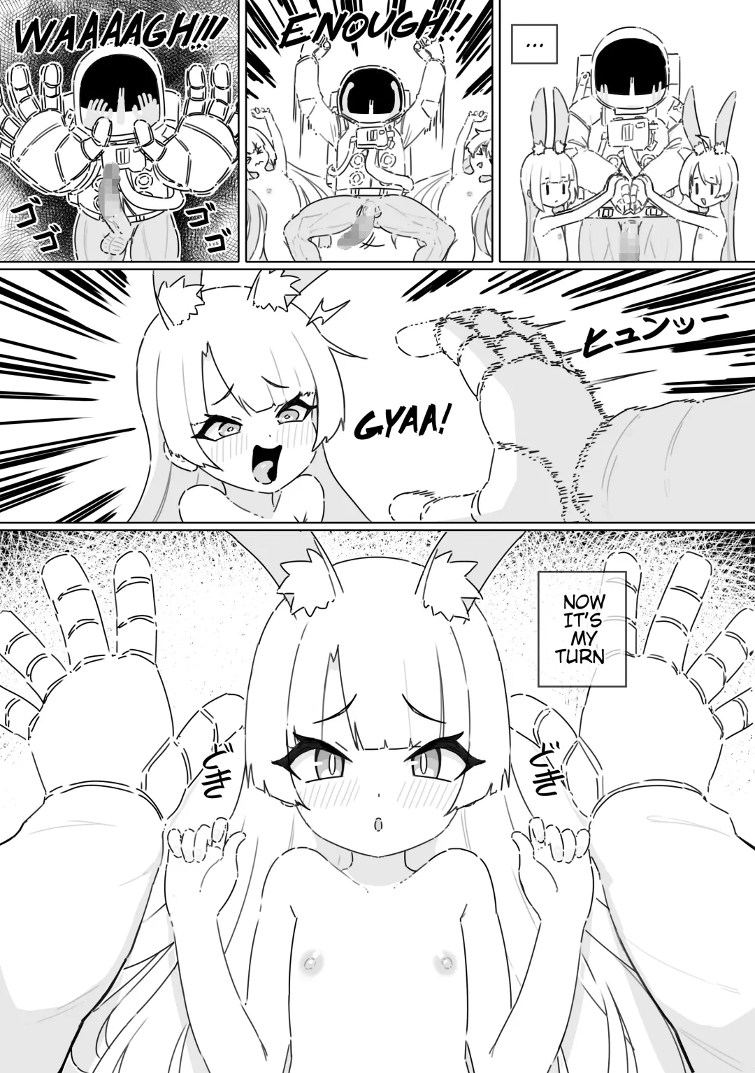 [Cromachina] Shizuka no Usagi-tachi | Bunnies of Tranquillity Fhentai - Page 14