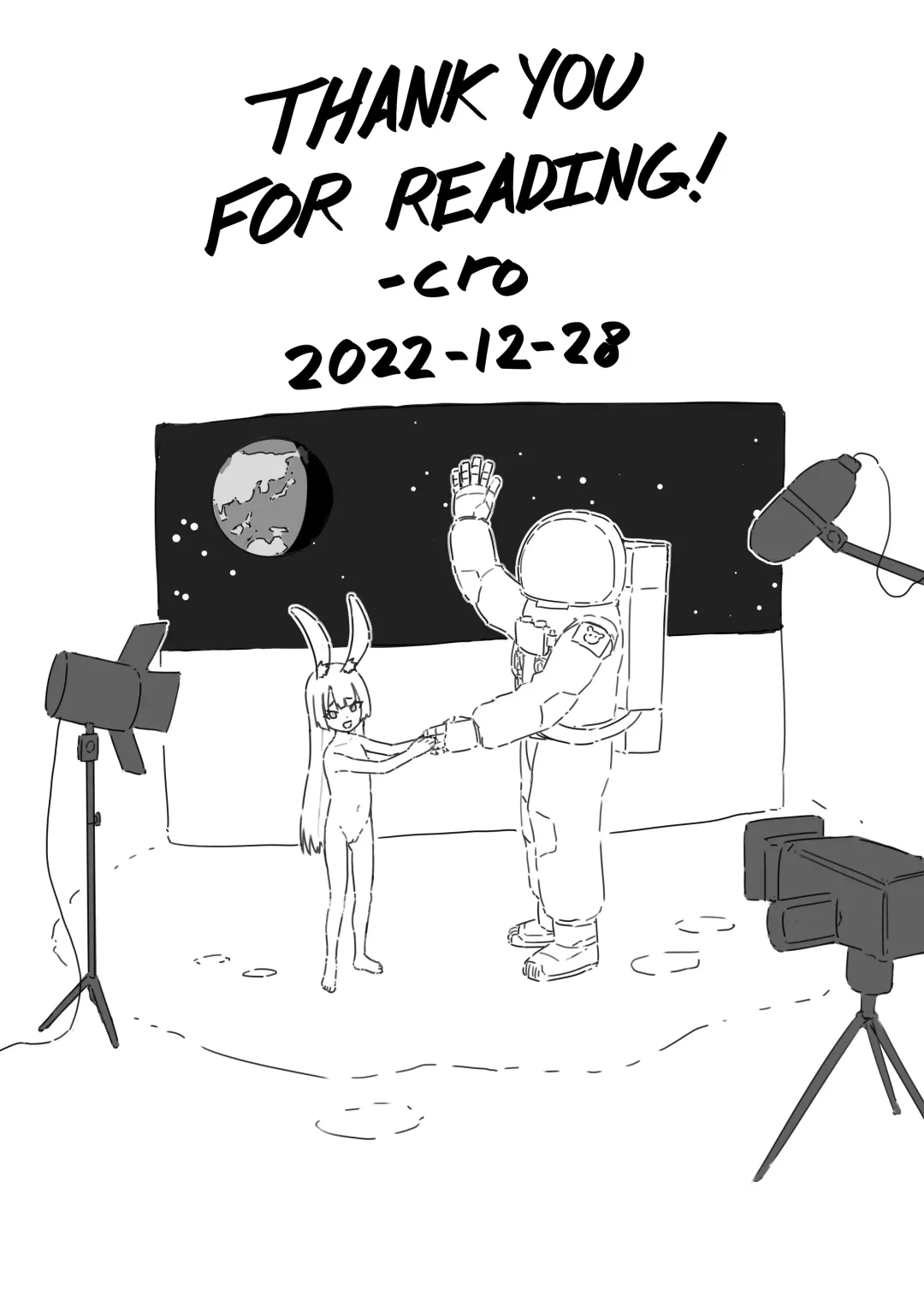 [Cromachina] Shizuka no Usagi-tachi | Bunnies of Tranquillity Fhentai - Page 26