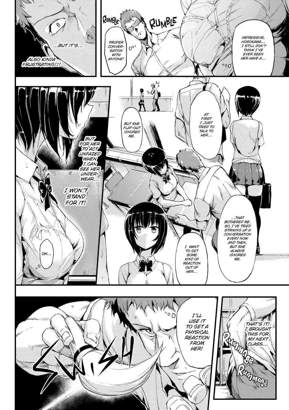 [Kyockcho] Mukuchi na Kanojo Fhentai - Page 4