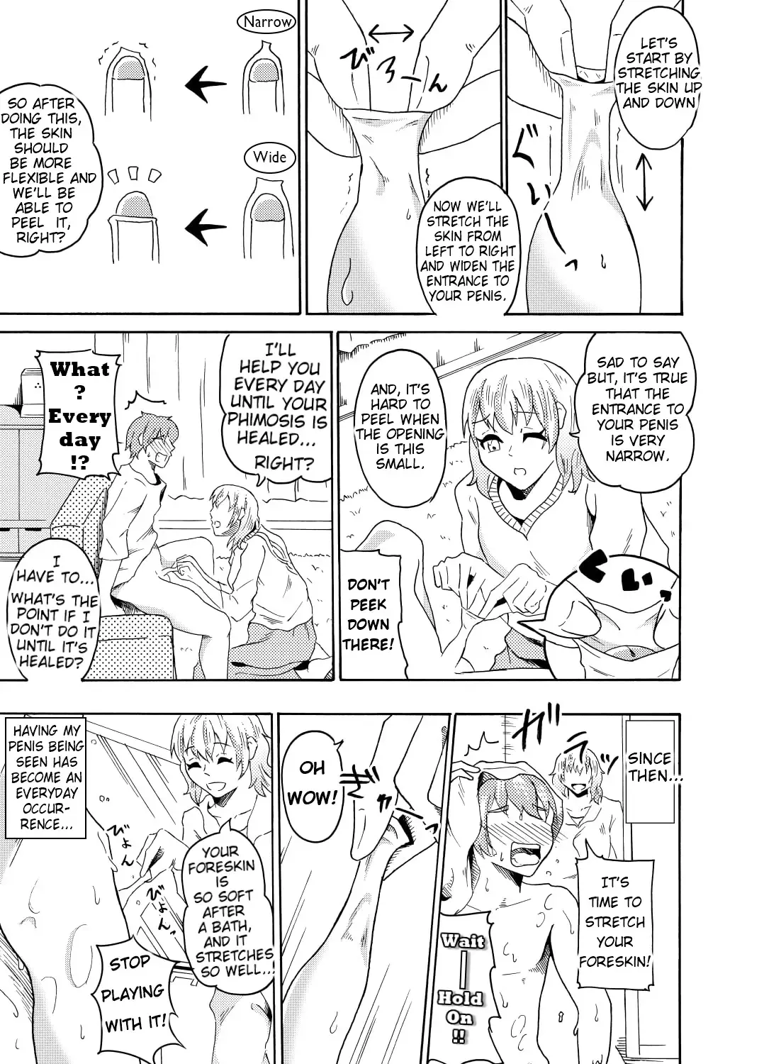[Kaneko Ken] Onee-chan ni yoru Shinsei Houkei Chiryou | The True Phimosis Treatment by Sis Fhentai - Page 3