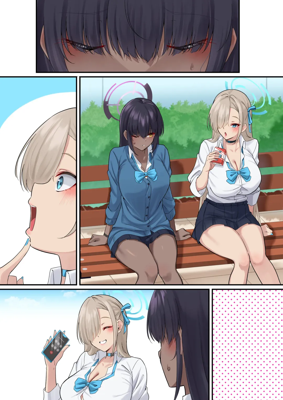 [Nanohana] Ore no Seito no Shirokuro Gal ga Dosukebe Enkou Shiteta Ken Fhentai - Page 30