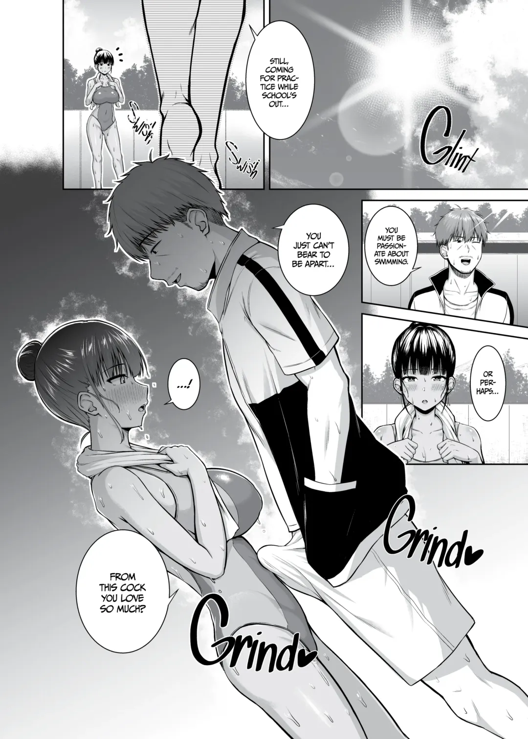 Suiei kurabu kara no kuru na utsukushisa ha sekkusu ni tsui te ikari tte i masu Fhentai - Page 3