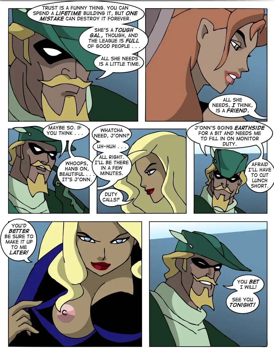 [Jab] Justice League - The Great Scott Saga: Part 3 "Birds of A Feather" Fhentai - Page 9