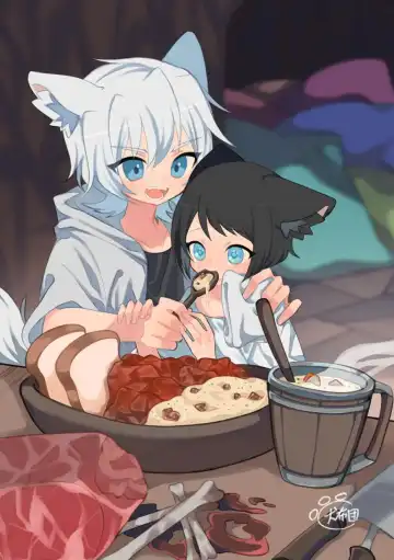 [Henshoku Inufuton] Giji Kyoudai no Shokuji Jijou Fhentai - Page 2