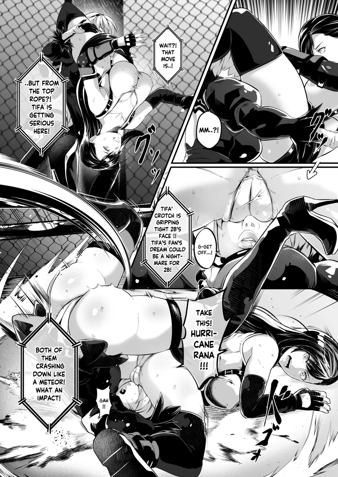 [Star Chaser] Square off! 2B vs Tifa Fhentai - Page 23