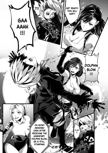 [Star Chaser] Square off! 2B vs Tifa Fhentai - Page 12