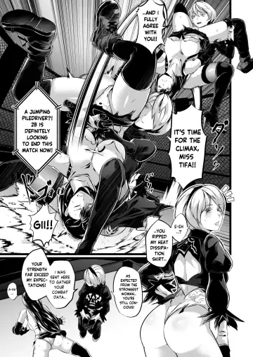 [Star Chaser] Square off! 2B vs Tifa Fhentai - Page 32