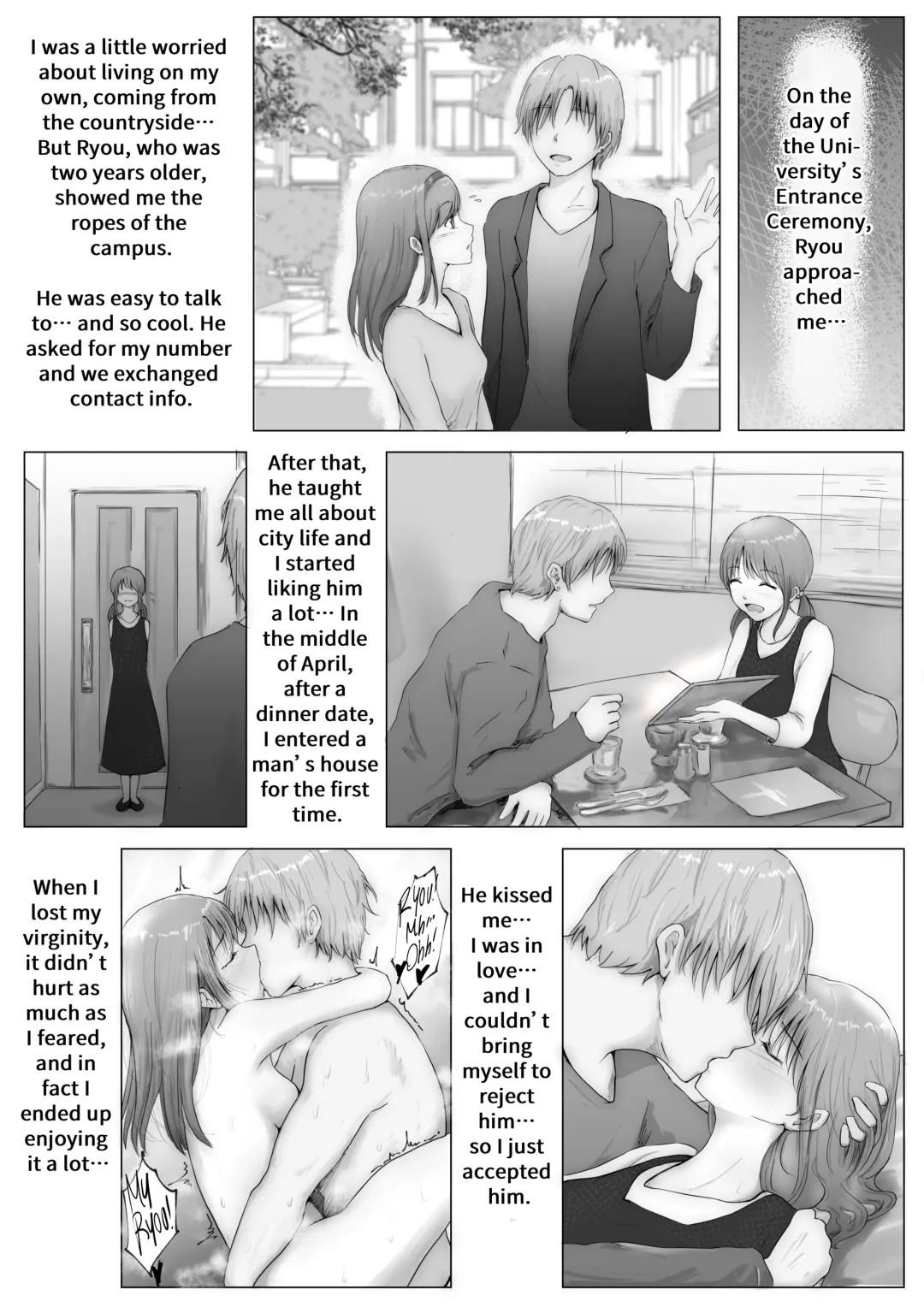 [Takotokite] Honto no Kanojo 2 -Ore no Kanojo ga Hoka no Otoko ni Dakareteta | The Real Girlfriend 2 -My Girlfriend Is In The Arms Of Another Man- Fhentai - Page 3