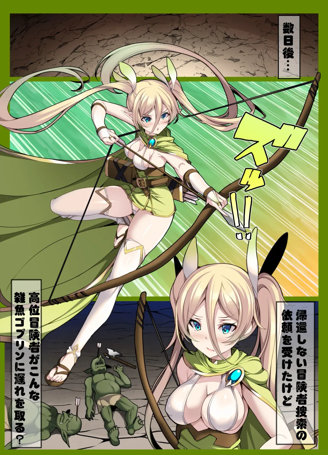 [Torisan] Goblin's Slave ~Reizoku Sennou de Goblin no Geboku ni Ochiru Mesu Boukensha-tachi~ Fhentai - Page 24