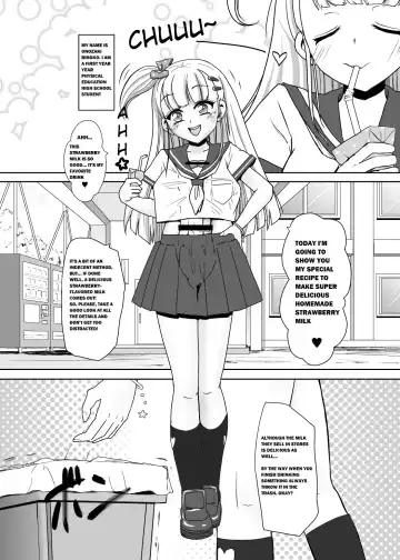 [Daitouchi Runoru] Futanari JK no Ichigo Milk no Tsukurikata Fhentai - Page 2