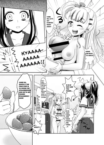 [Daitouchi Runoru] Futanari JK no Ichigo Milk no Tsukurikata Fhentai - Page 4