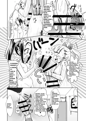 [Daitouchi Runoru] Futanari JK no Ichigo Milk no Tsukurikata Fhentai - Page 8