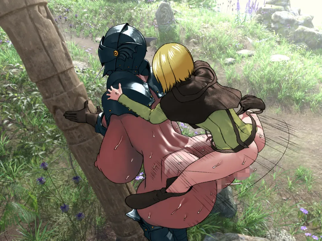 [Daruguxwa] Noroi no Helm ga Nugenai Senshi-san no Karada ga Amarini mo Ero Sugirunode Suki-houdai shite mita Fhentai - Page 50