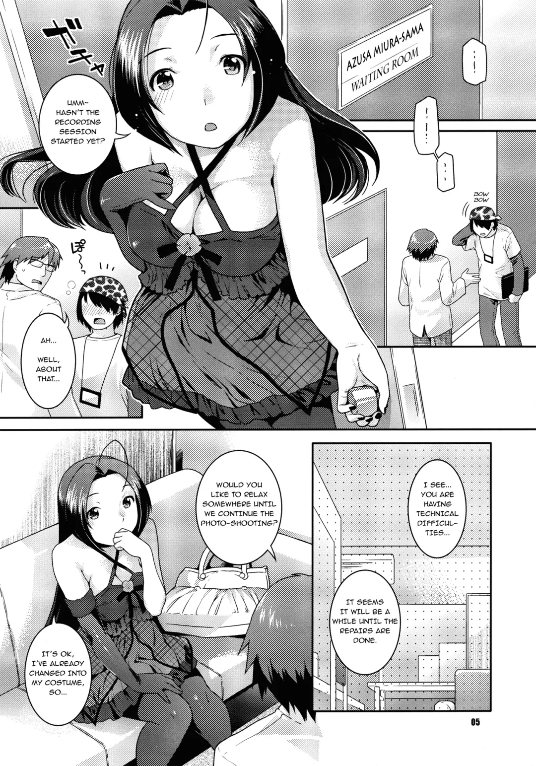 [Nekomata Naomi] Stage Ishou o Nugasanaide | Please Don't Take Off Your Stage Clothes Fhentai - Page 4