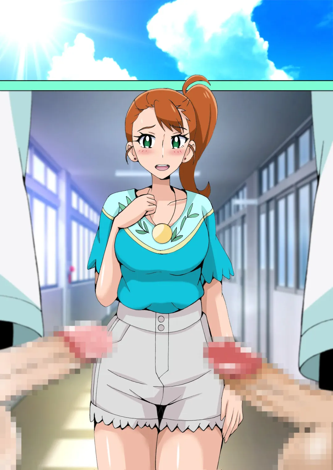 [Shioya Maico] Jugyou Sankan de Musume no Classmate ni Semarare Doutei Itadaku Mama Fhentai - Page 20