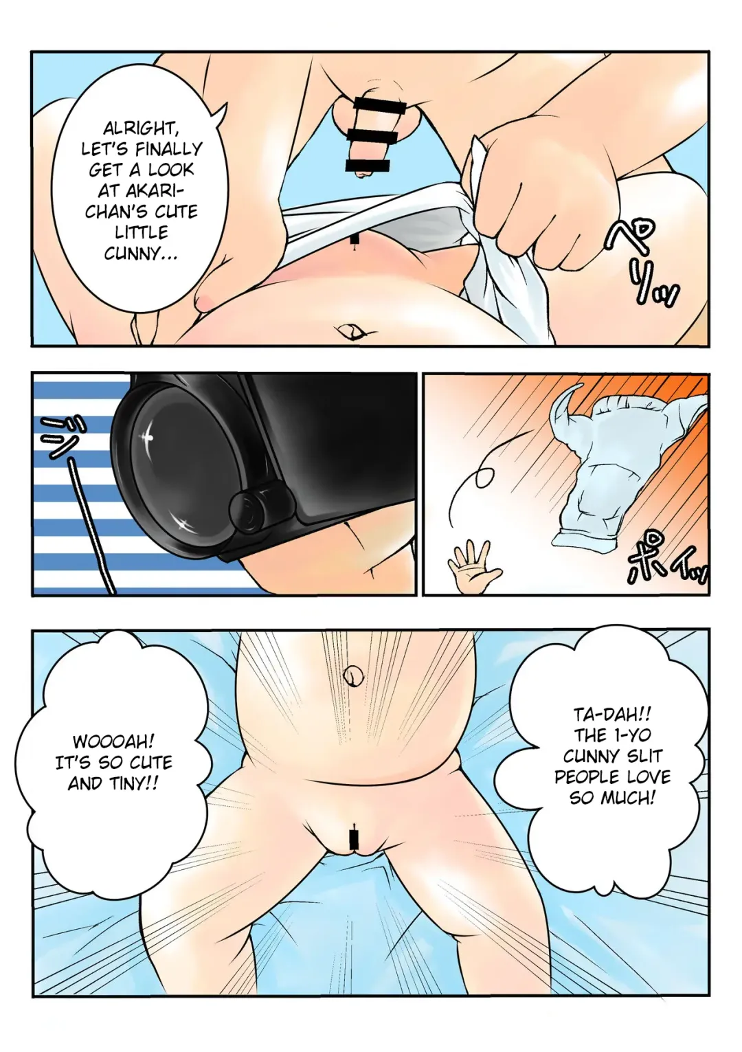 [Lock] Rinnosuke-kun (3-sai) to Akari-chan (1-sai) ga Kozukuri SEX ppoi Koto Shimasu | Playing like mom and daddy Fhentai - Page 3