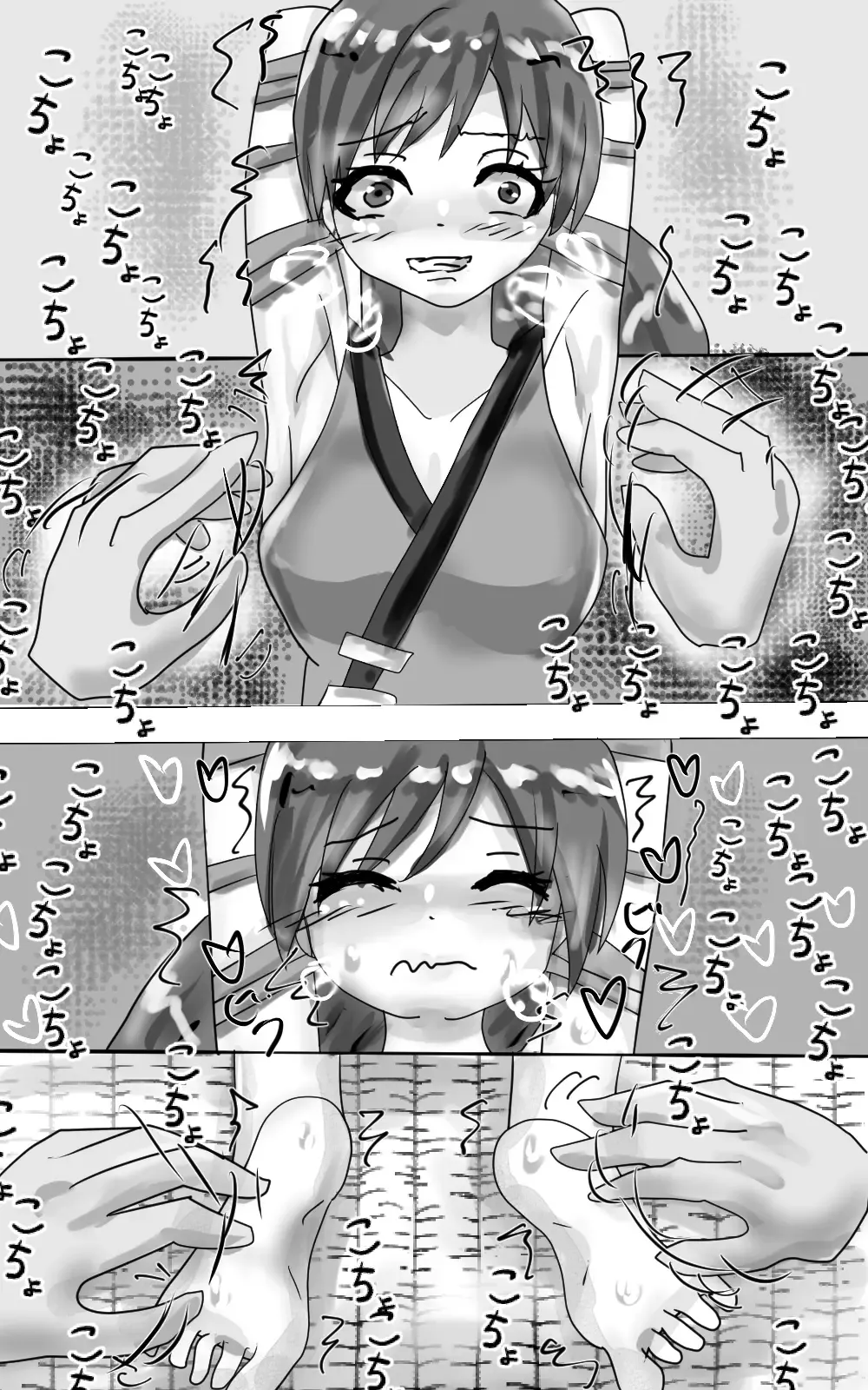 Kusuguri goumon kunren ! ~ onna ninja chan 、 daisuk nani o shishou sama ni kusugura re te i to chau no ! ~ Fhentai - Page 26