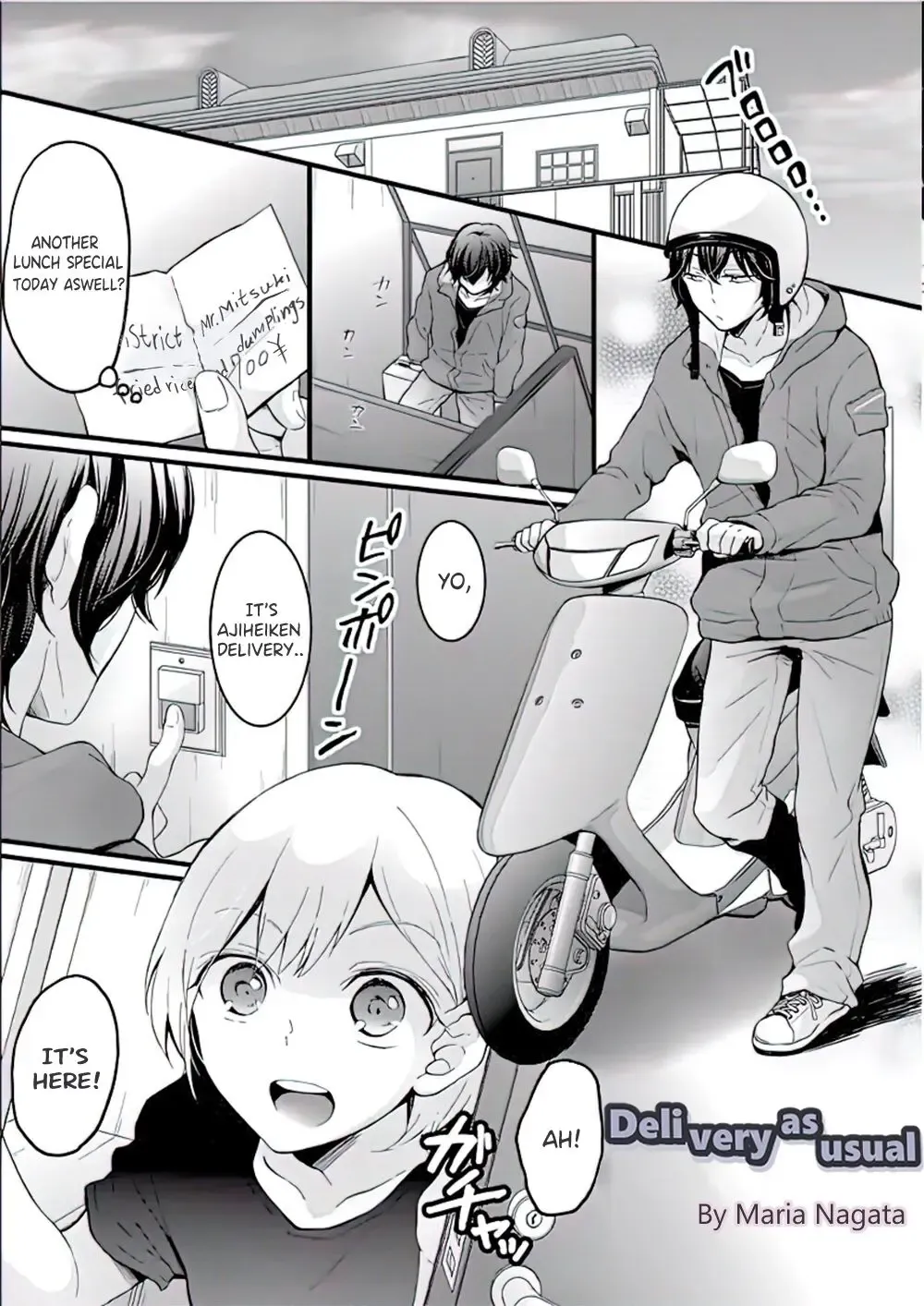 [Nagata Maria] Demae wa Itsumo no | Delivery As Usual Fhentai - Page 1