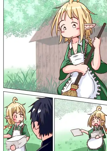 [Neko Daifuku] Elf Musume-san ga Okuchi de Chinkasu Soujisuru Ohanashi Fhentai - Page 12