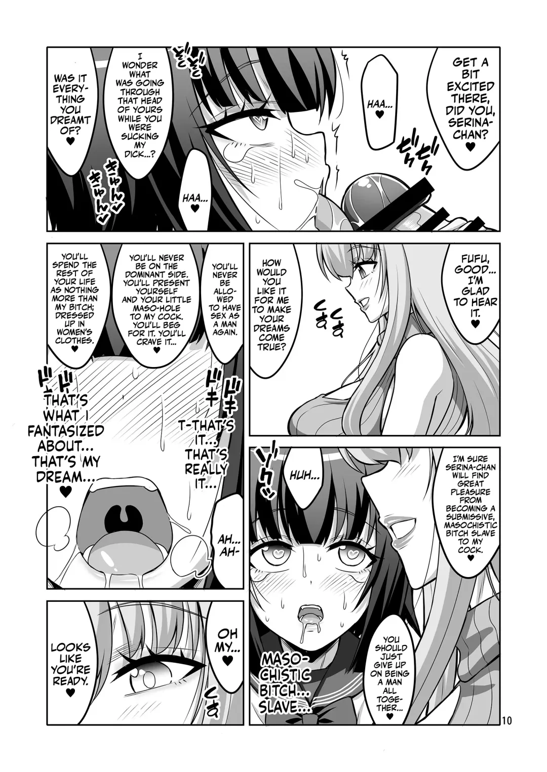 [Alpha Alf Layla] Futanari Onee-san ga Uraaka Otokonoko o Hentai Maso Mesu ni Otoshichaimasu | A Futanari Older Sister Turns An Underground Crossdresser Into A Perverted Masochist Fhentai - Page 9