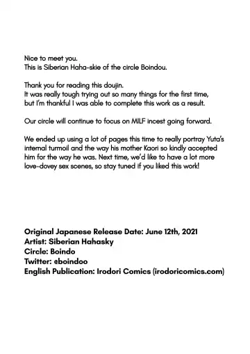 [Siberian Hahasky] Boku no Kaa-san de, Boku no Suki na Hito. 1-4 Fhentai - Page 49